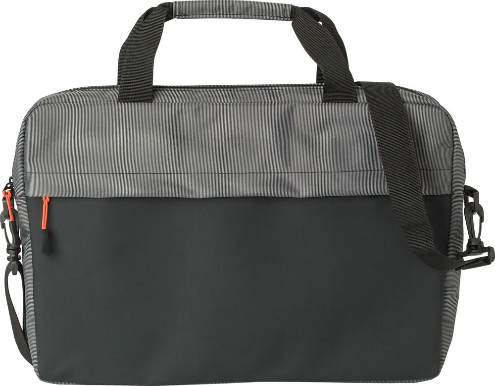 500D Zweifarbige Laptoptasche Seren - grau