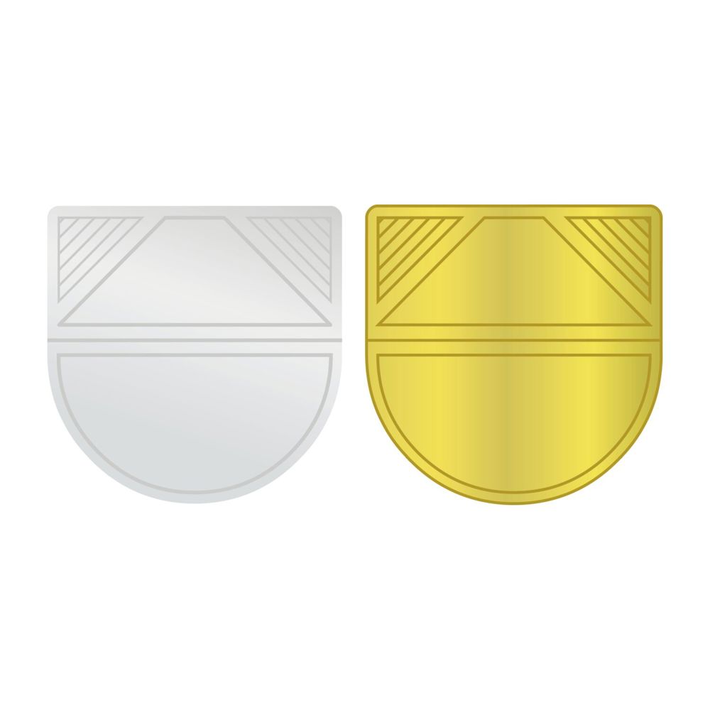 ROMINOX® Eckenklammer Corner Snap in Gold, idealer Mailingartikel für Dokumente, Büroklammer mit bis zu 10 Seiten Klemmkraft