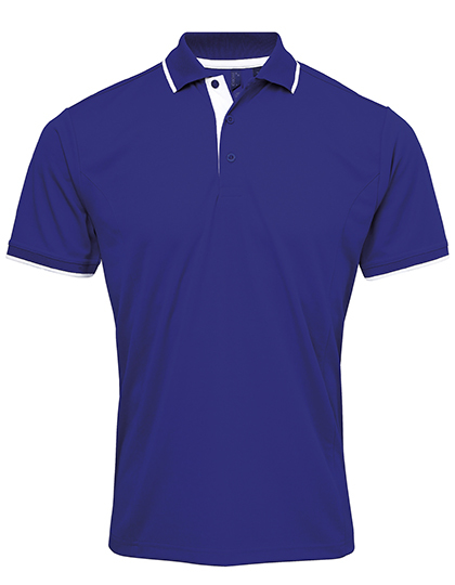 Premier Workwear - Men´s Contrast Coolchecker® Polo