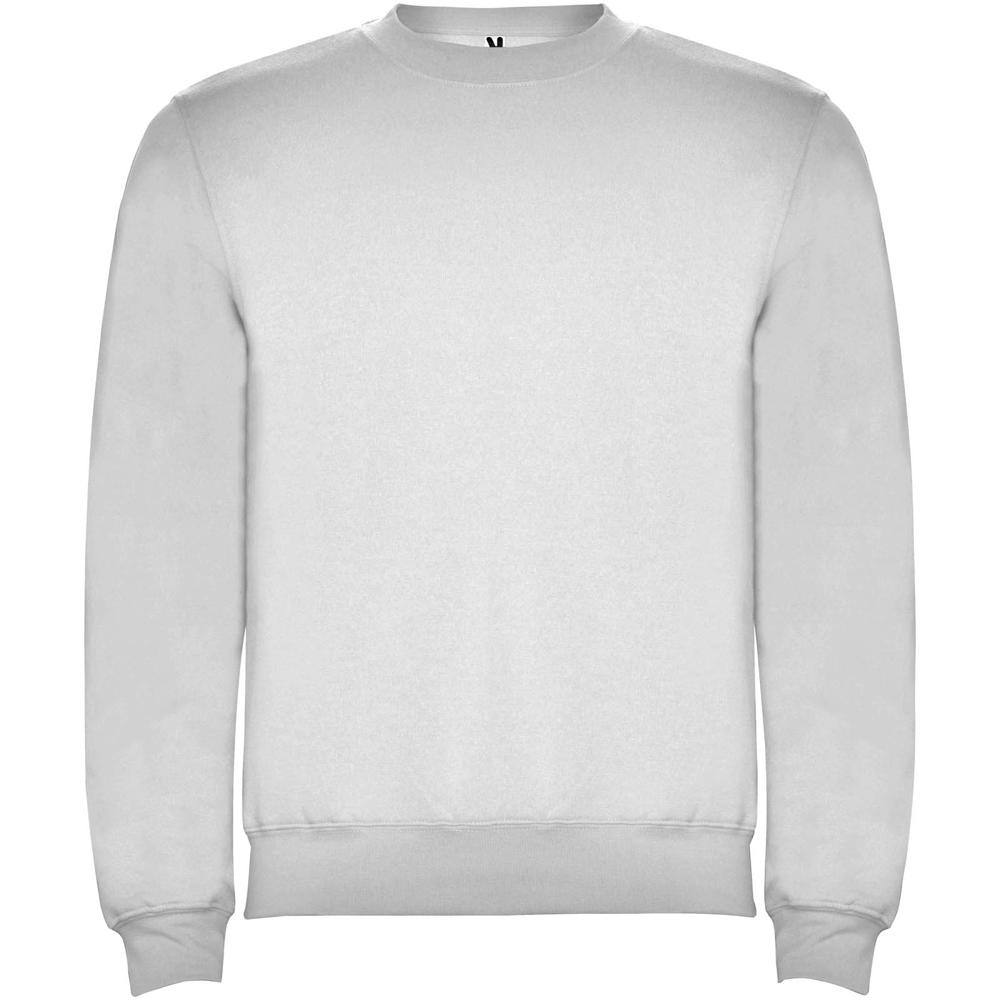 Clasica Sweatshirt mit Rundhalsausschnitt Unisex - aschweiß-melange