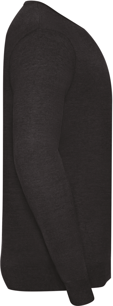 RU710M - V-neck Knitted Pullover