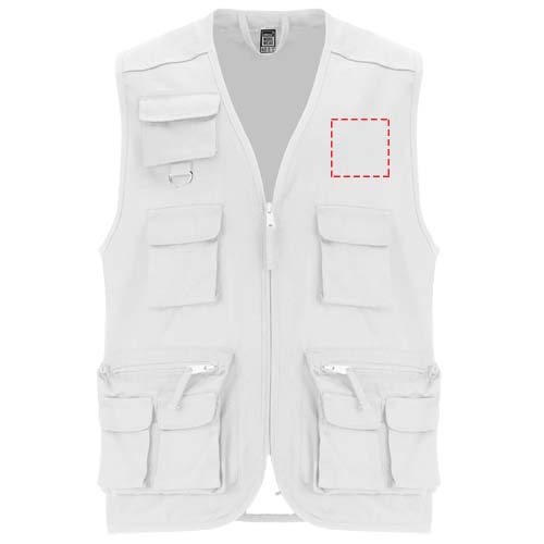 Venera Arbeitsweste mit V-Ausschnitt und mehreren Taschen, 200 g/m2 