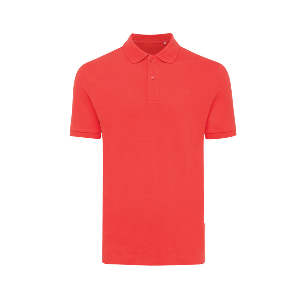 IQONIQ Yosemite Piqué-Poloshirt aus recycelter Baumwolle - luscious red (± PMS 17-1663TCX)
