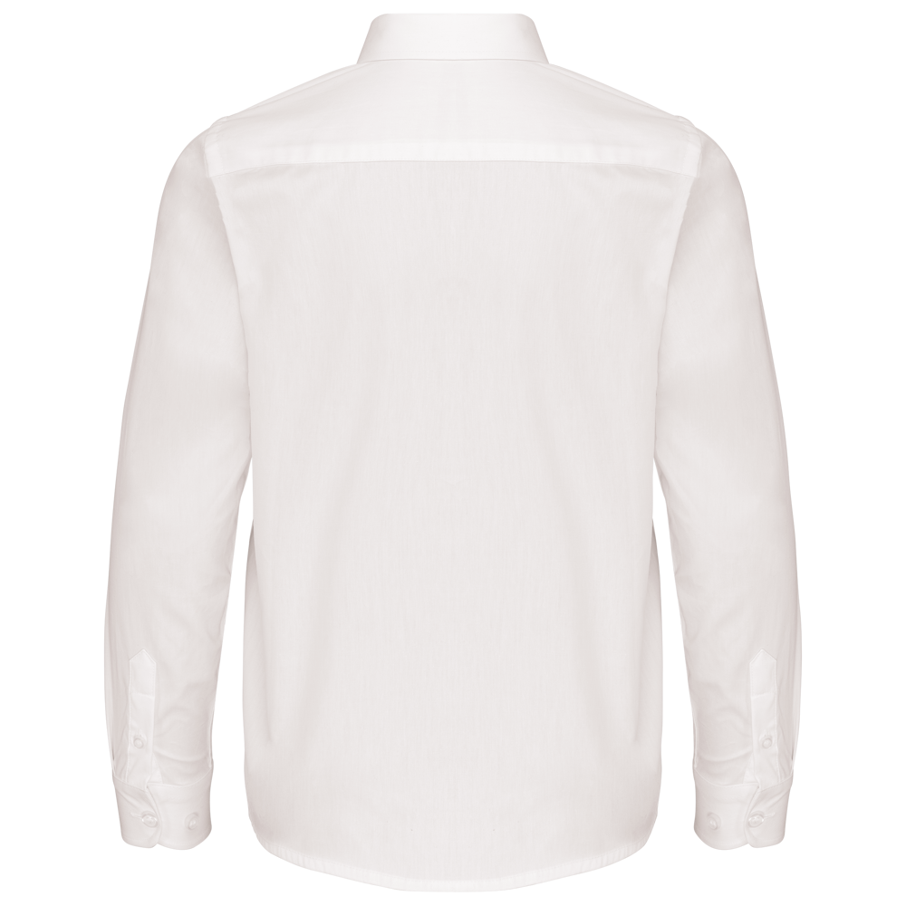 K521 - Kinder Popelin-Hemd Langarm