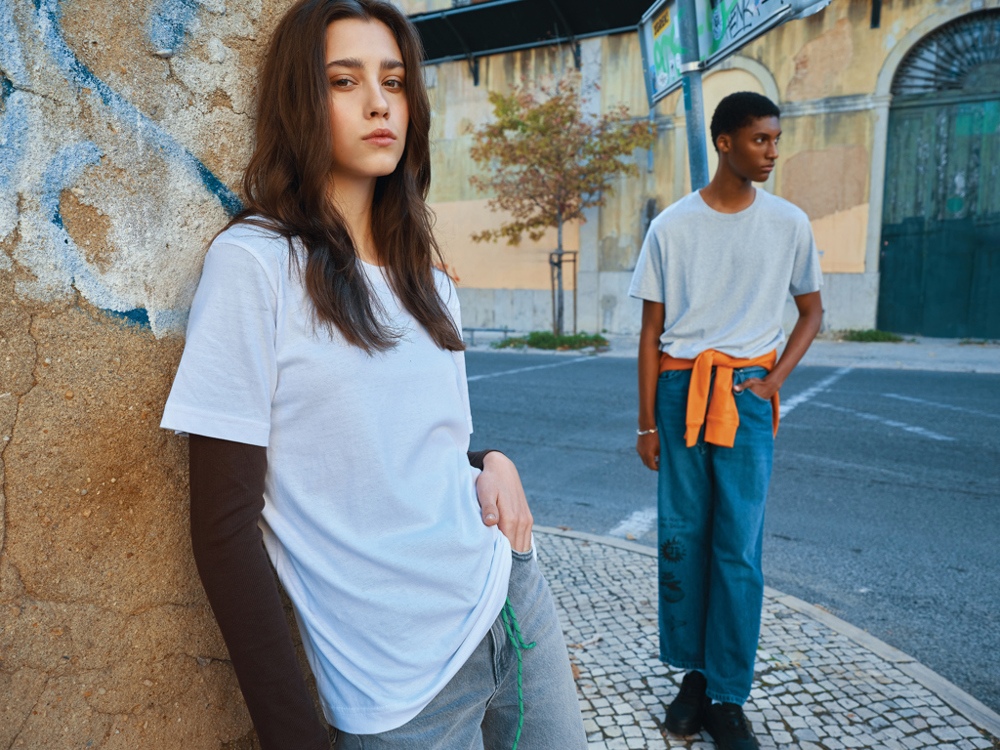 IQONIQ Kakadu relaxed T-Shirt aus recycelter Baumwolle