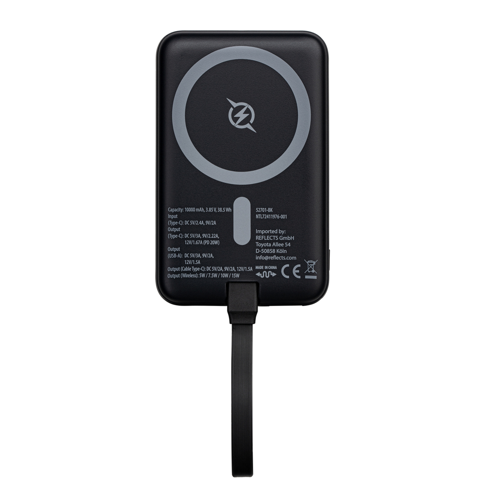 Magnetische 15W Wireless Powerbank REEVES-DAIYMO