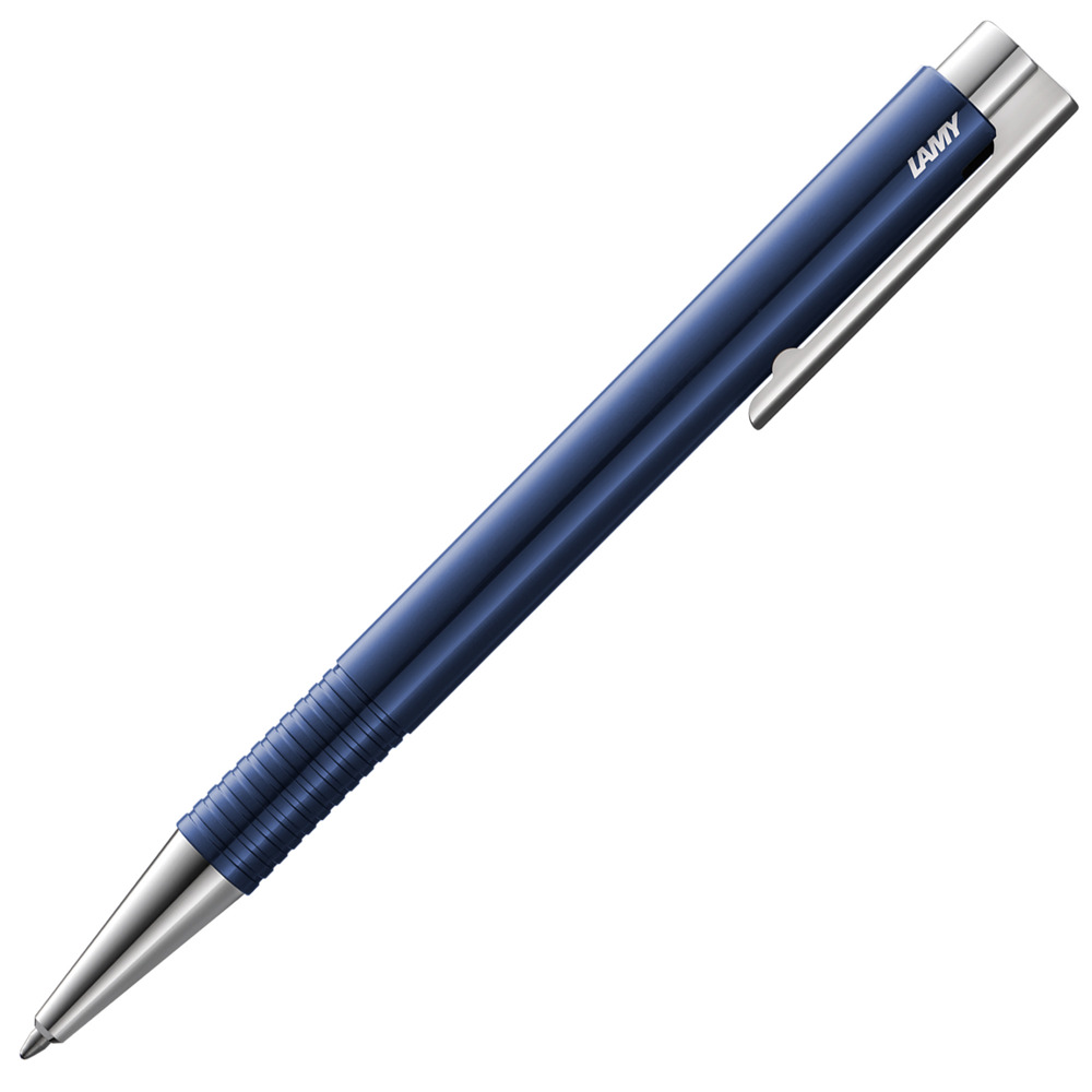 Kugelschreiber LAMY logo M+ sea-matt - Blau