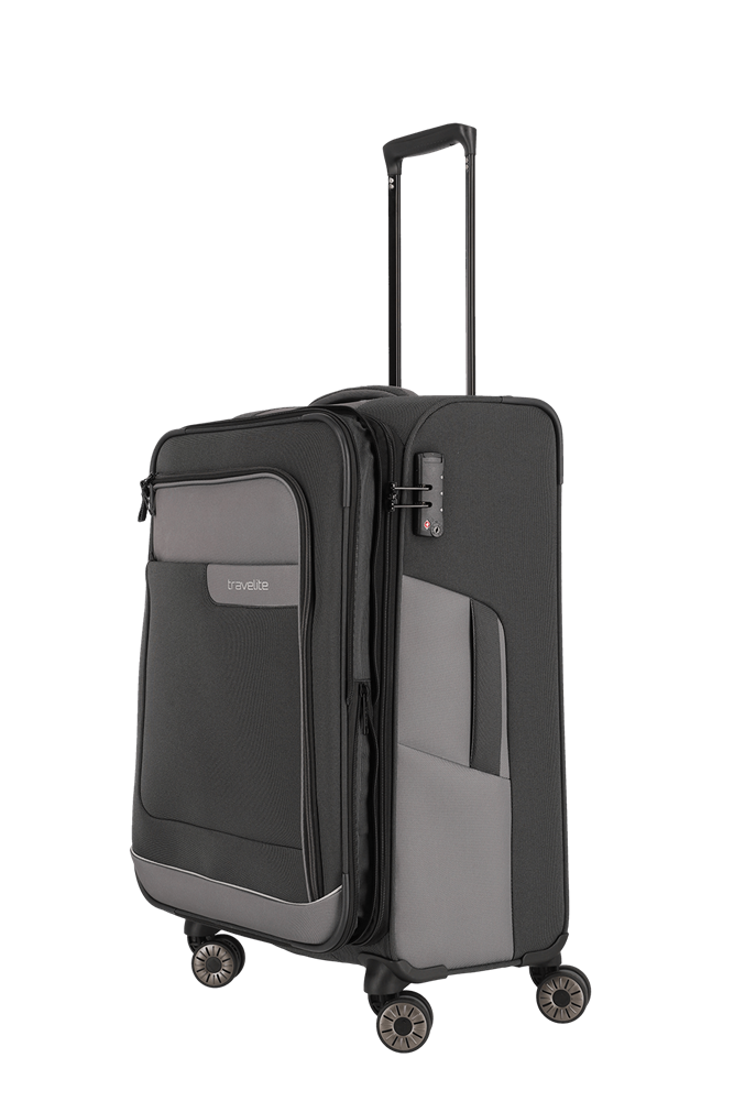 TRAVELITE VIIA 4w Trolley M, Schiefer