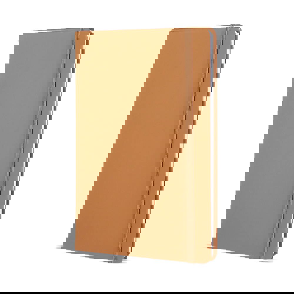 Notizbuch A5 aus PU - Cognac