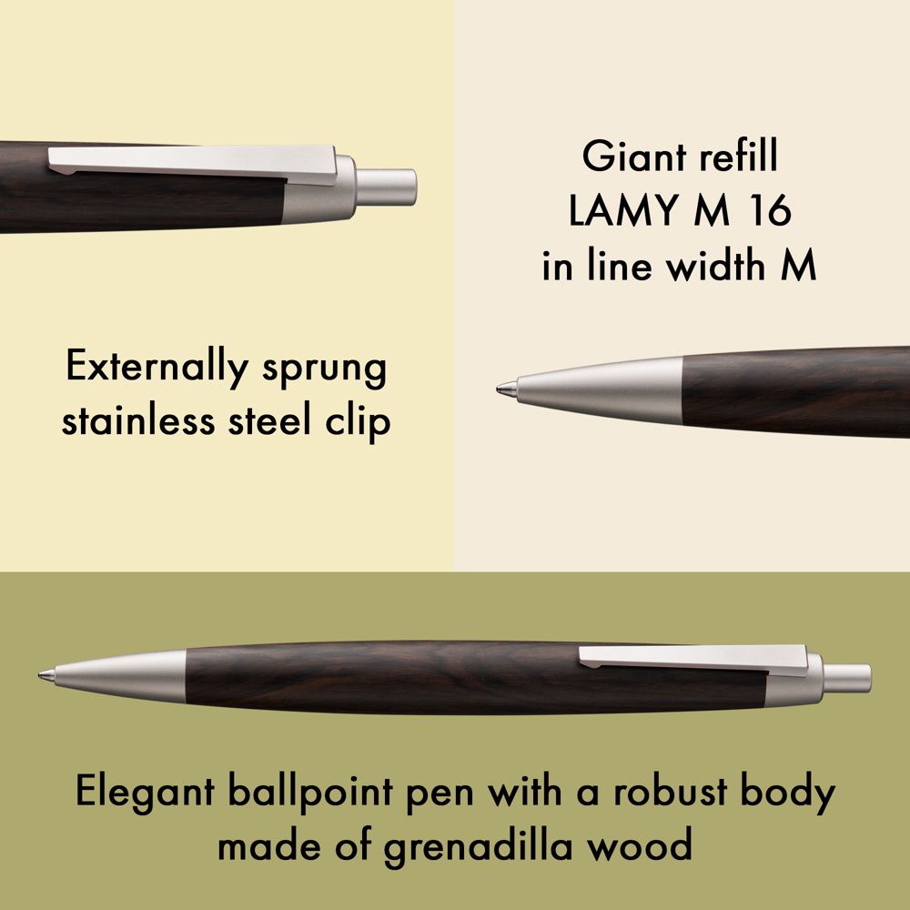 Kugelschreiber LAMY 2000 blackwood