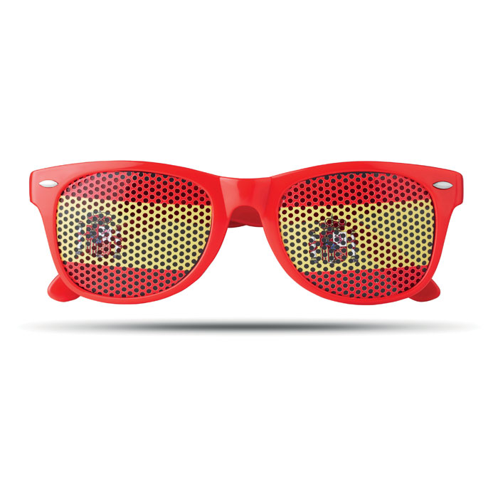 FLAG FUN - Fan Sonnenbrille - rot