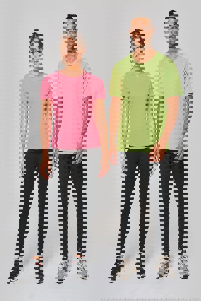 PA439C - Damen Basic Sport Funktionsshirt Kurzarm