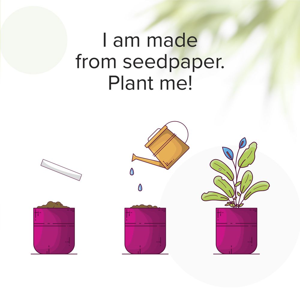 Bookmark Seed Paper (40 g/m²) Lesezeichen