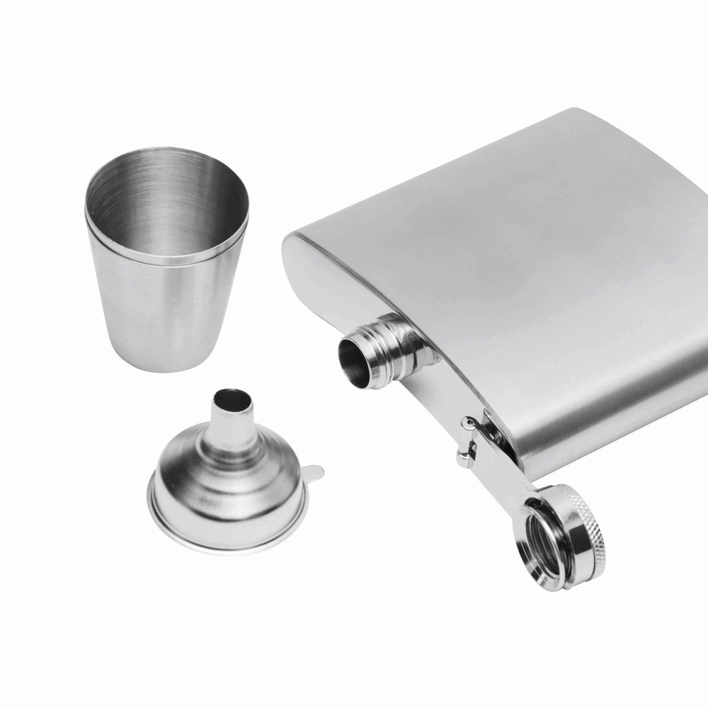 COWBOY - Edelstahl-Flachmann-Set