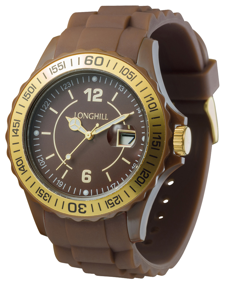 Kunststoffuhr LOGI GOLD