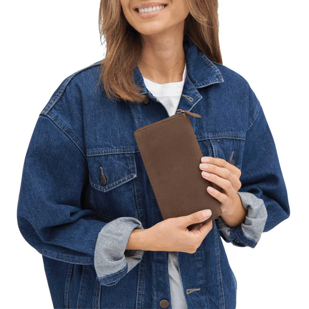 LADY - Echtleder-Geldbörse