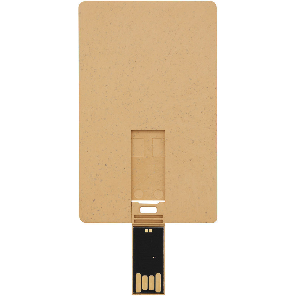 Rechteckiger, ausklappbarer USB-Stick in Kreditkarten-Format