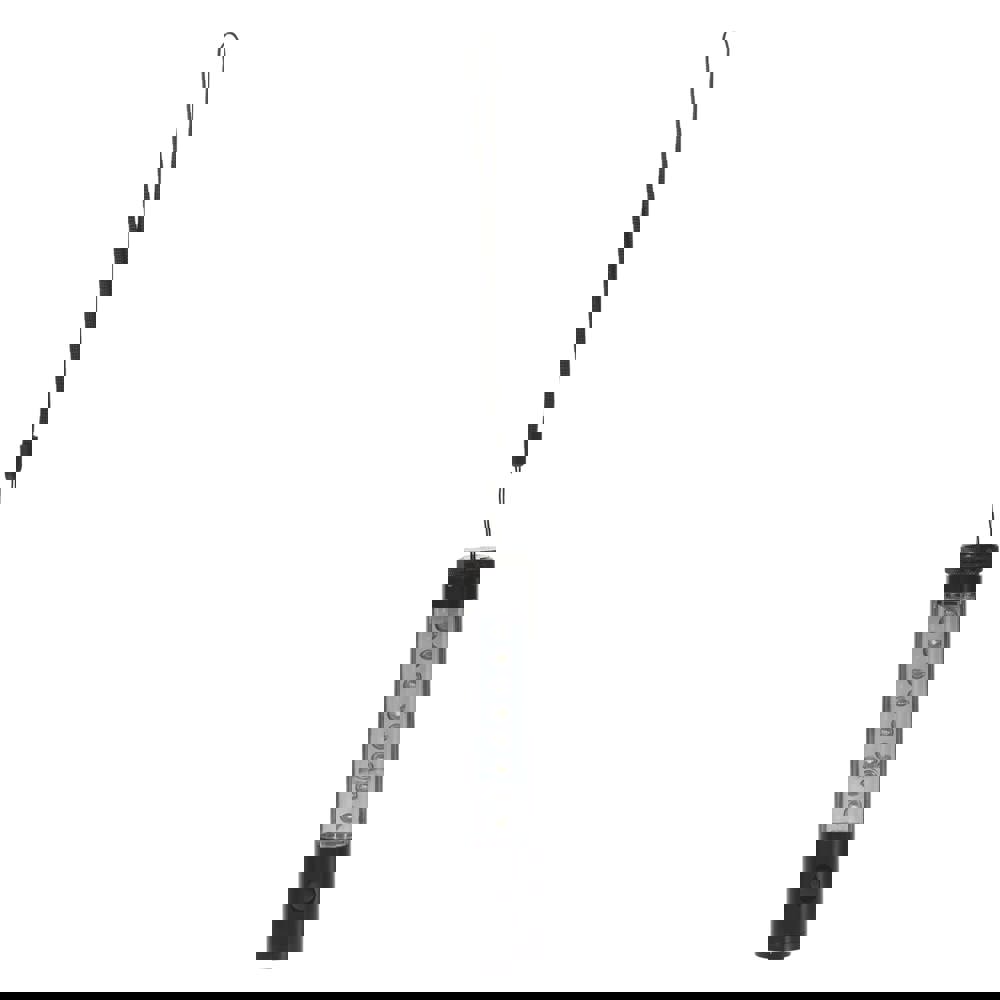 Aluminium Taschenlampe mit Magnet, 5+8 LED´s