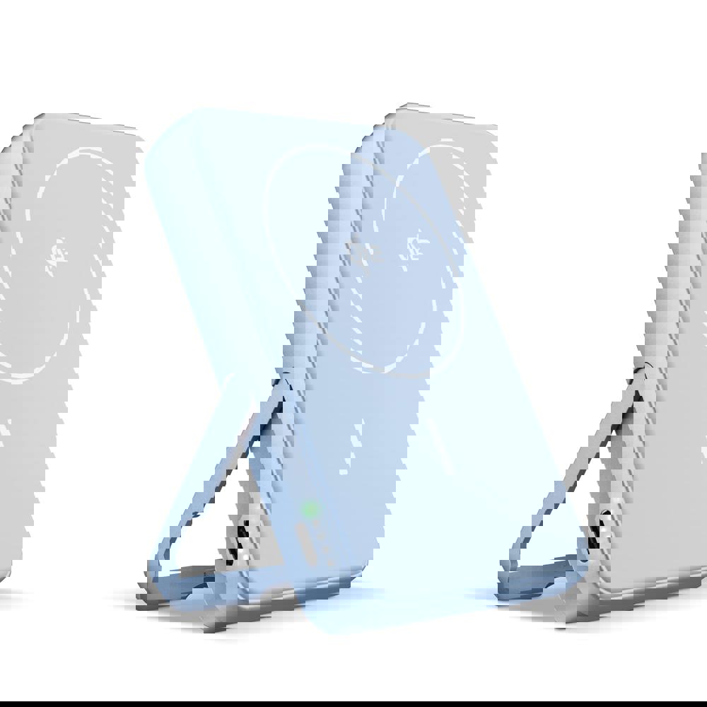 Fresh 'n Rebel Kabellose Powerbank 10000 mAh kompatibel mit MagSafe - Hellblau