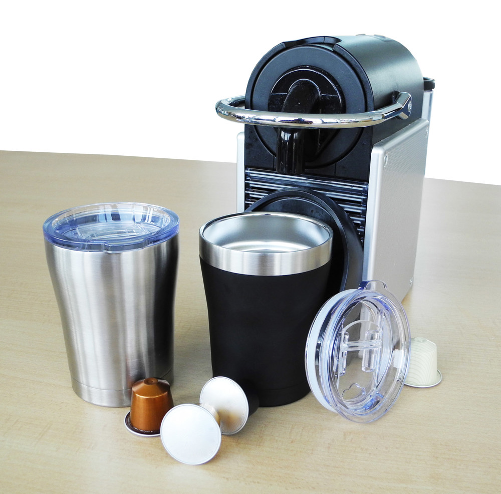 Coffee-Cup "premium" schwarz-matt