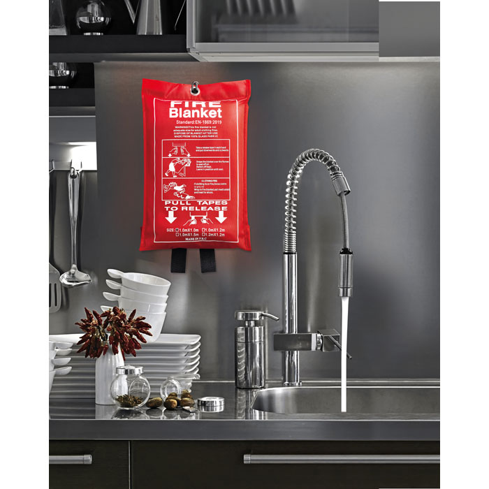 BLAKE - Feuer-Löschdecke 100x95cm