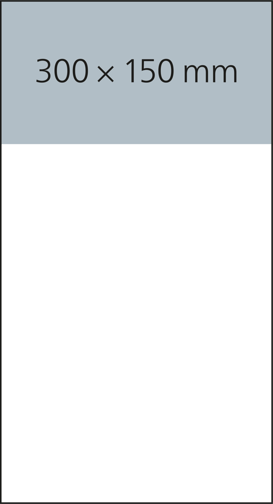 3-Monatskalender Einblatt Budget 3 RECYCLING, blau