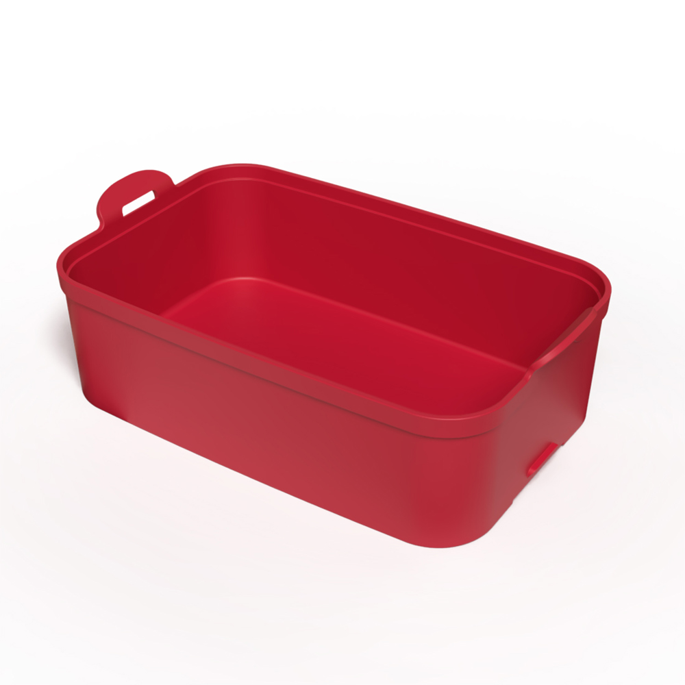 KOZIOL STAKK BOWL 1,3 Schale 1,3l - nature red
