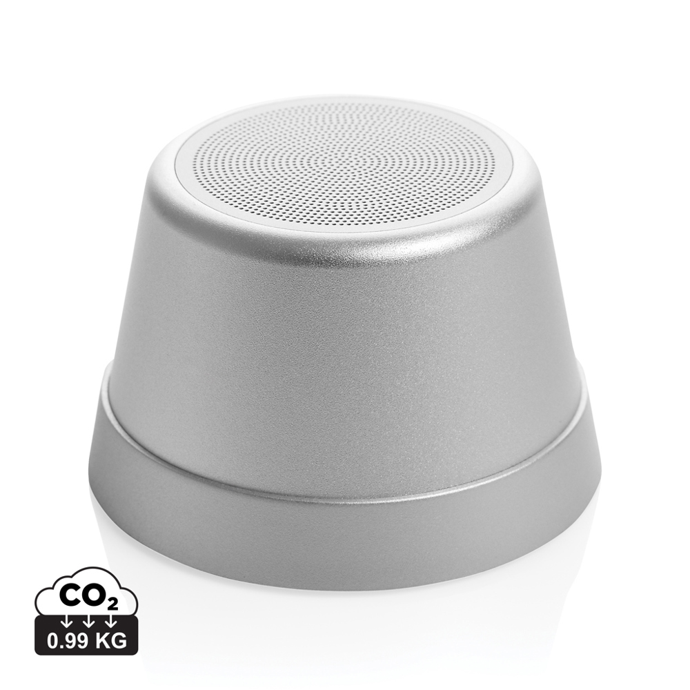 Nivio magnetischer 5W-Speaker aus RCS recyceltem Aluminium