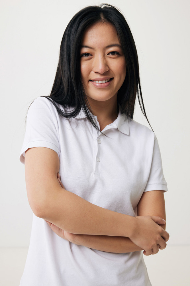 IQONIQ Yosemite Damen Piqué-Poloshirt aus rec. Baumwolle