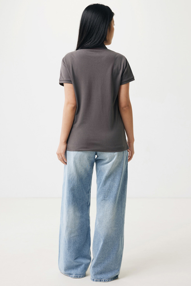 IQONIQ Yosemite Damen Piqué-Poloshirt aus rec. Baumwolle