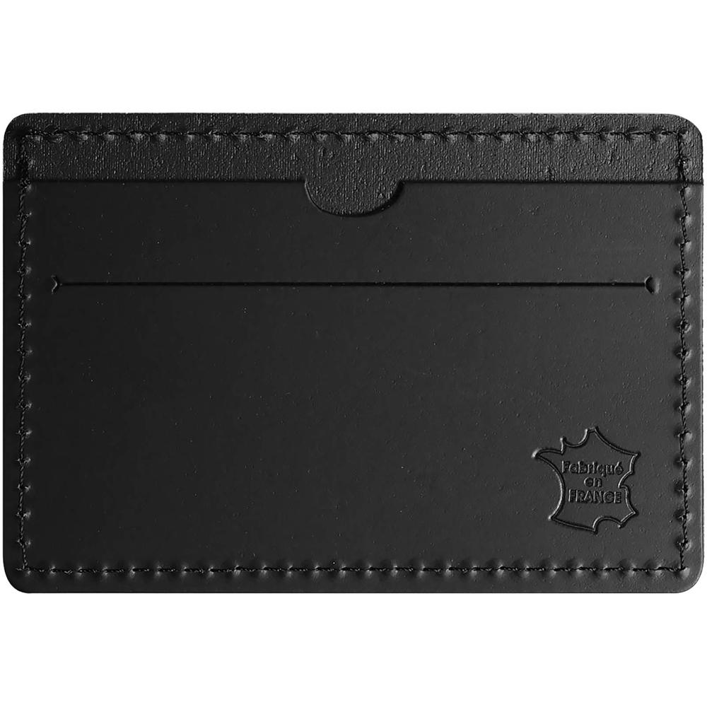 Citizen Green Tintin Kartenetui aus recyceltem Leder - schwarz