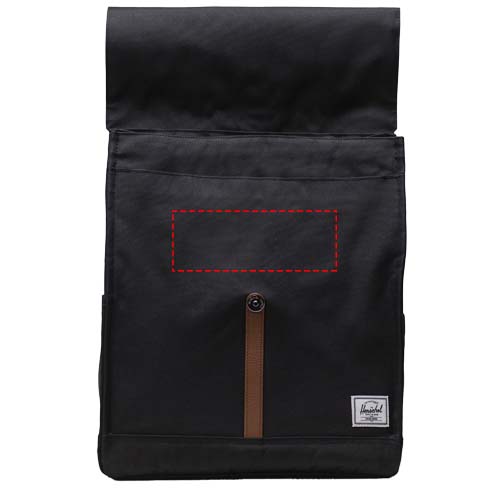 Herschel City Rucksack aus recyceltem Material 16 L