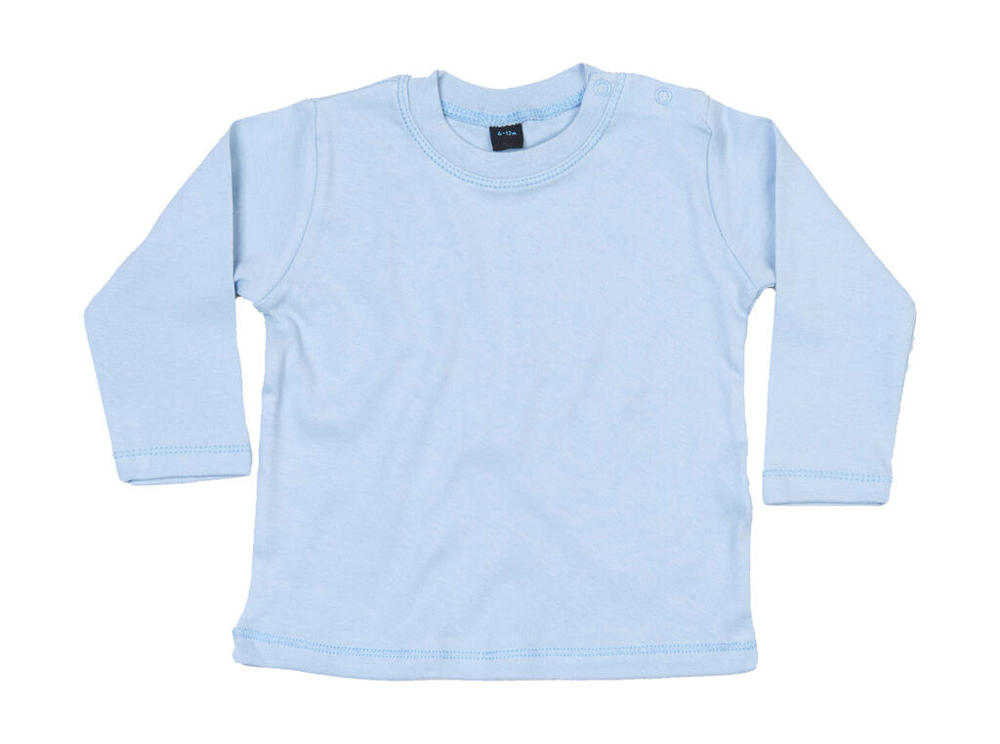 Baby Longsleeve Top - Dusty Blue