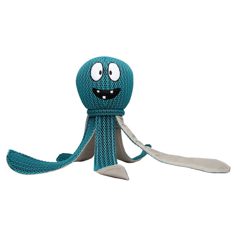Hundespielzeug Krake Bubbles, blau, one size
