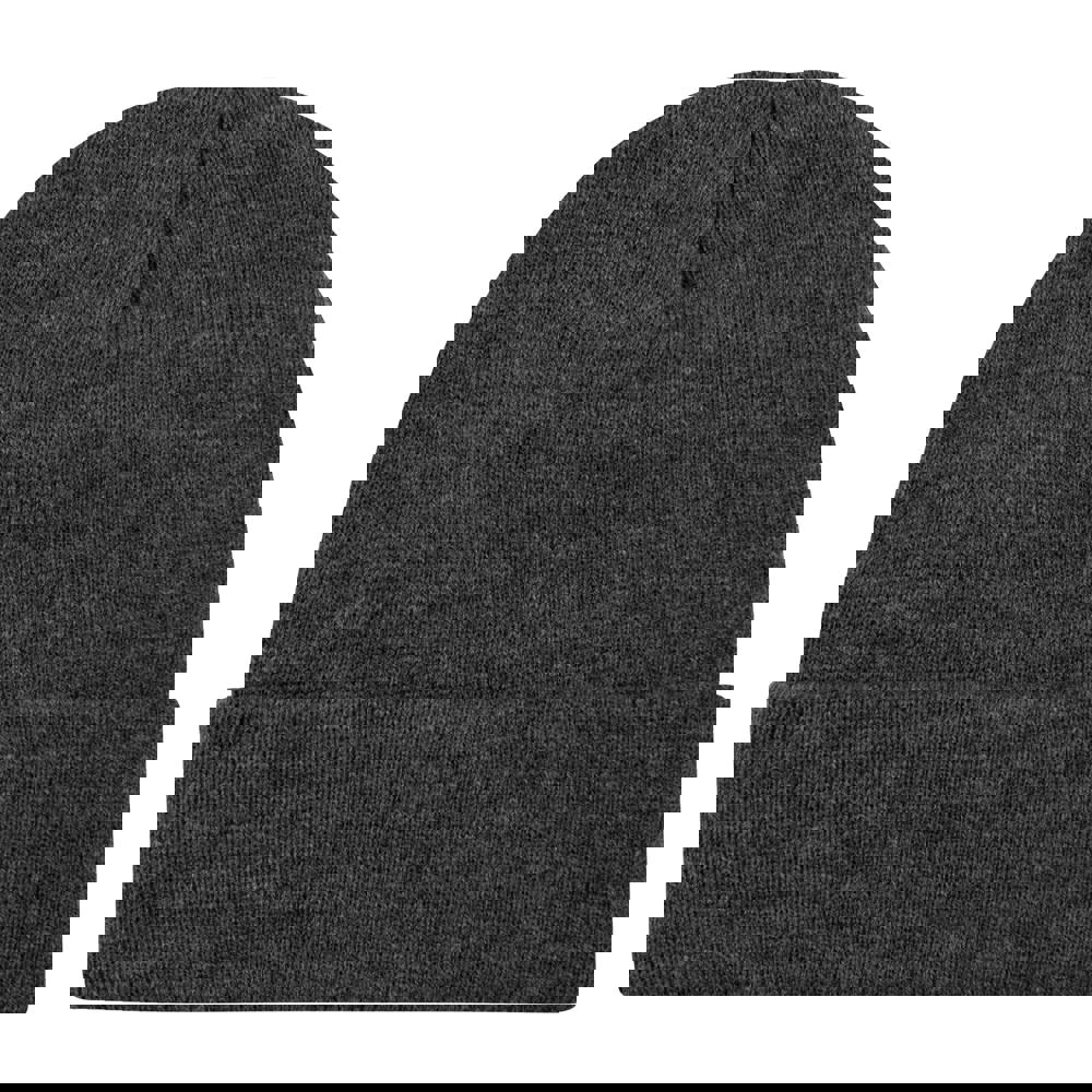  Strickmütze - Grau-meliert (PMS 4287c) / Grau-meliert