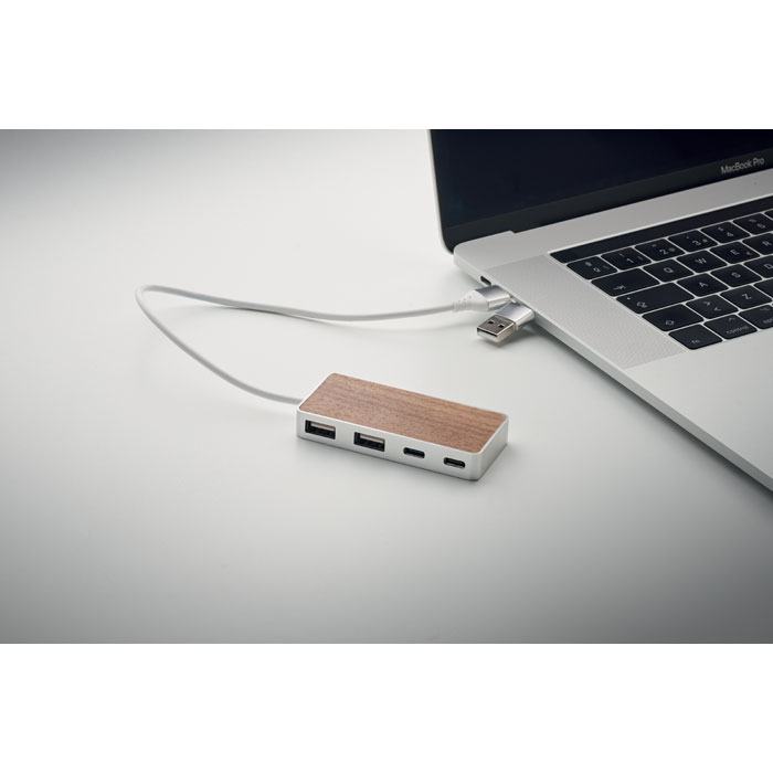 UBAH - 4 Port USB-Hub