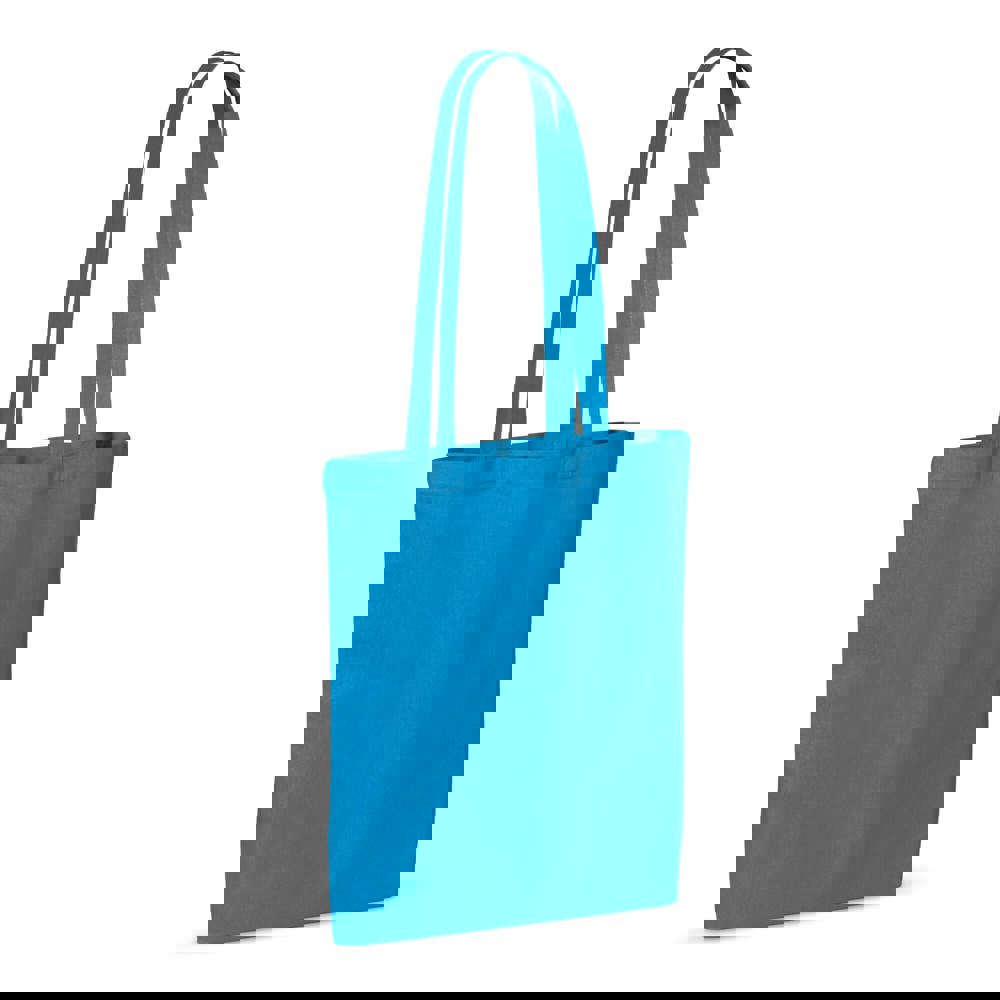 Umhängetasche Baumwolle OEKO-TEX® 140g/m² 38x42cm - Hellblau