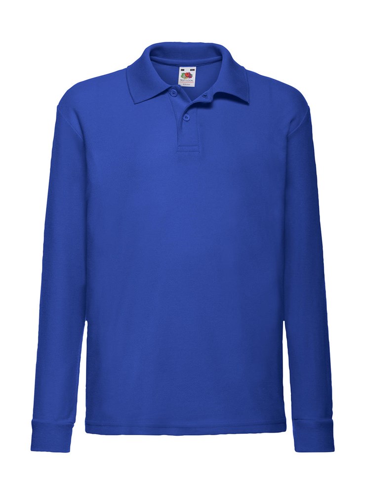 Kids' 65/35 Long Sleeve Polo