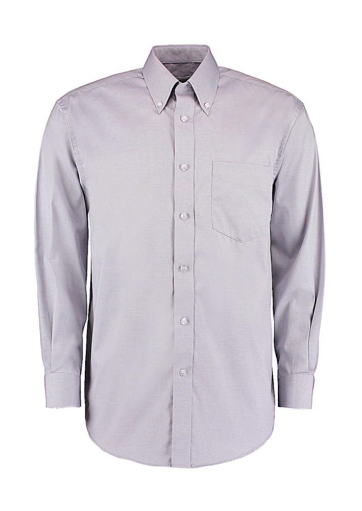 Classic Fit Premium Oxford Shirt - Silver Grey