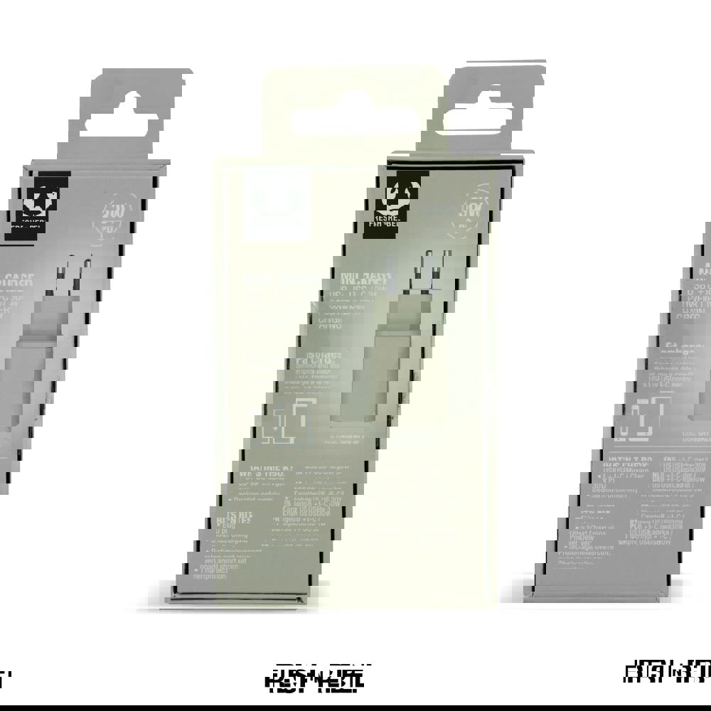 2WC30 I Fresh 'n Rebel Mini Charger USB-C + A PD // 30W