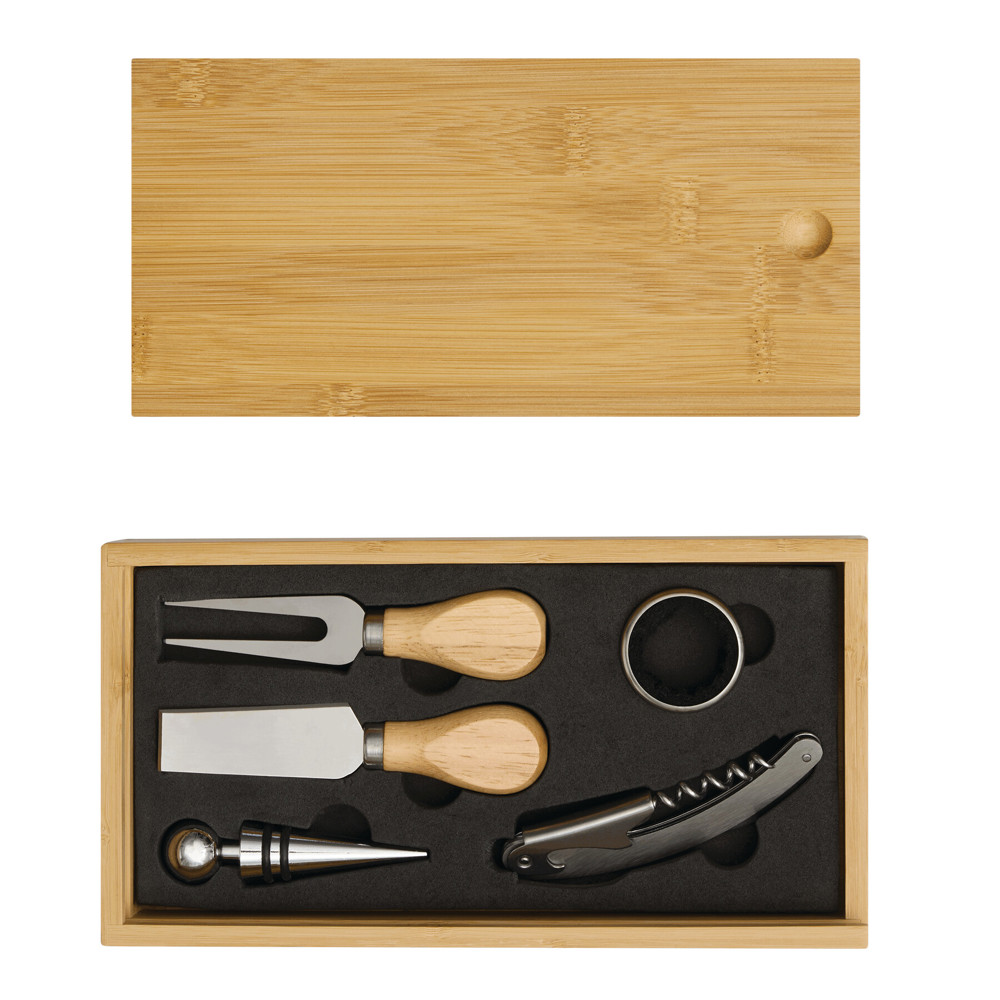 BAMBOO WINE - Wein- und Käseset