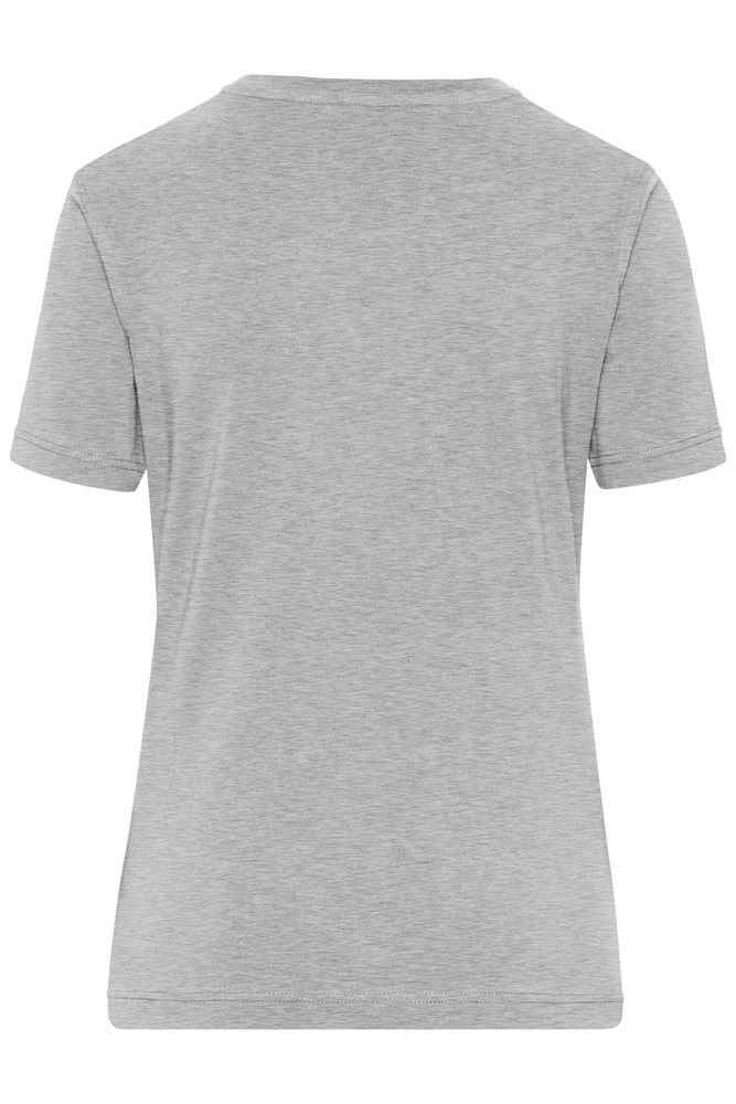 Ladies' ORGANIC Stretch-T Work - SOLID -   OCS Blended
