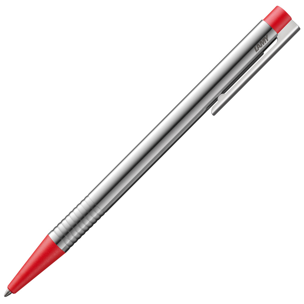 Kugelschreiber LAMY logo matt black-matt - Rot