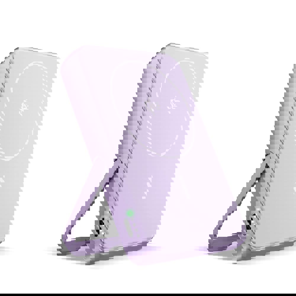 Fresh 'n Rebel Kabellose Powerbank 10000 mAh kompatibel mit MagSafe - lila