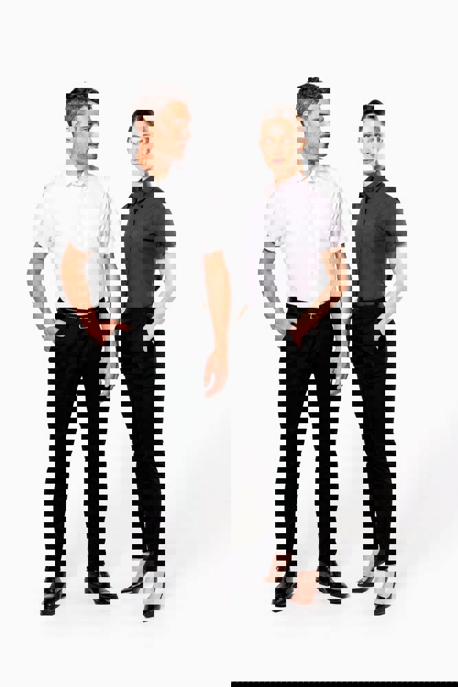 K543C - Herren Popelinehemd Kurzarm