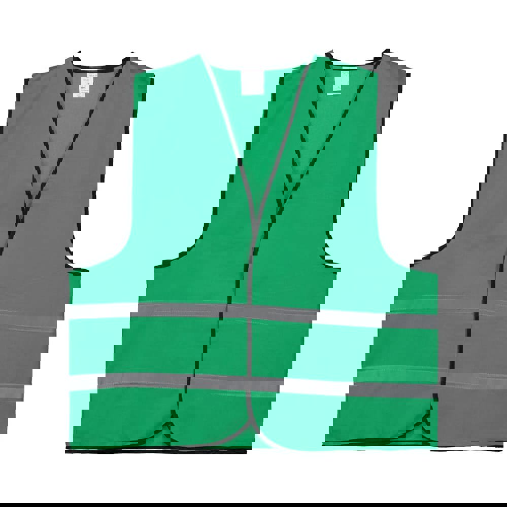 Reflektierende Promo-Weste - Flaschengrün (PMS 348C) / Flaschengrün