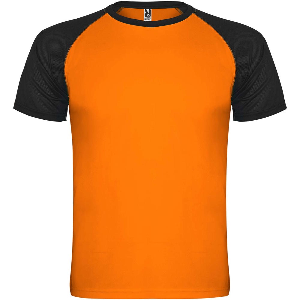 fluororange, schwarz