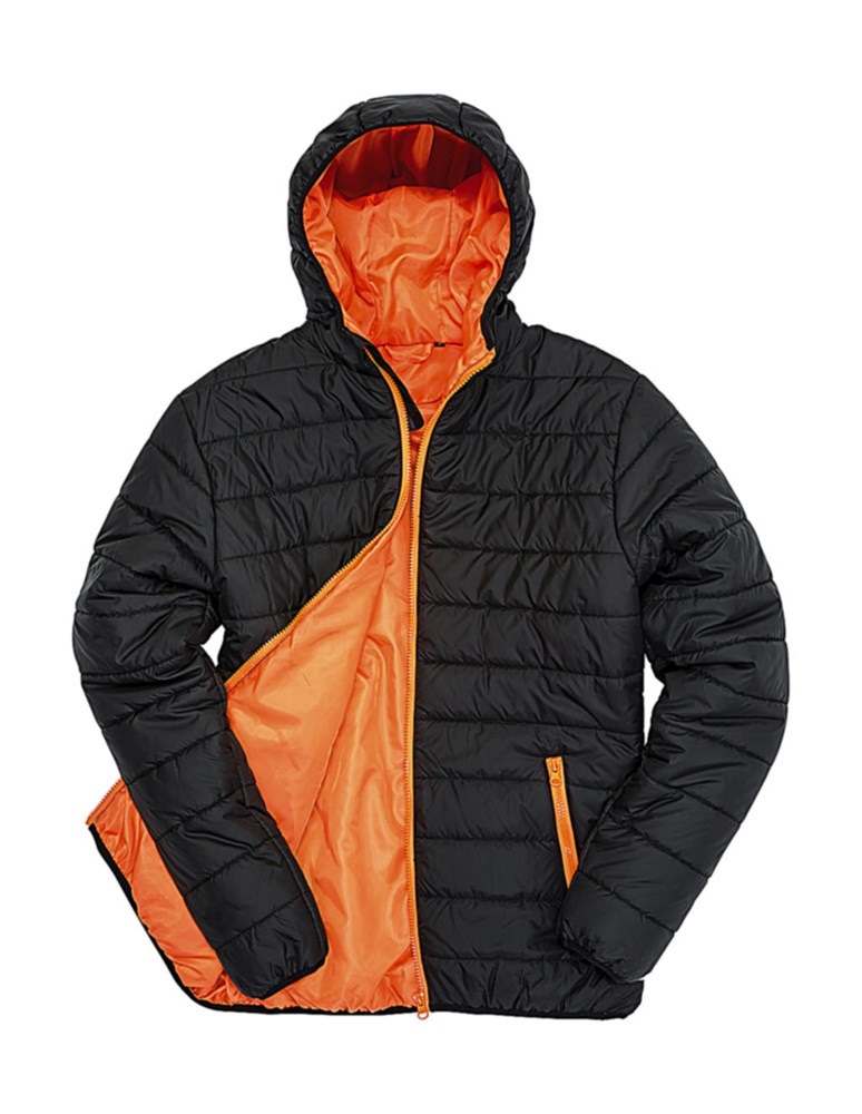 black/orange