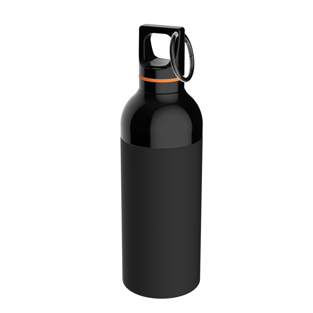 Trinkflasche RETUMBLER-DUIX STEEL - orange, schwarz