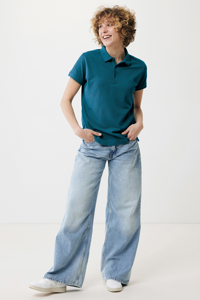 IQONIQ Yosemite Damen Piqué-Poloshirt aus rec. Baumwolle